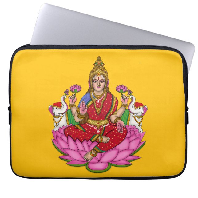 Housse Pour Ordinateur Portable Goddess Lakshmi  (Devant)