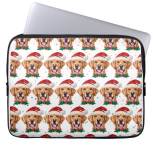 Housse Pour Ordinateur Portable Golden Retriever Chien race Noël