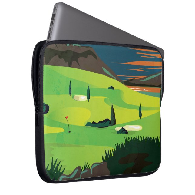 Housse Pour Ordinateur Portable Golf (Devant droit)