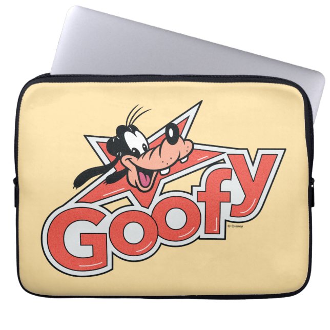 Housse Pour Ordinateur Portable Goofy Retro Star Power Graphic (Devant)