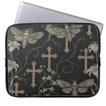 Housse pour ordinateur portable Gothic Moth & Cros