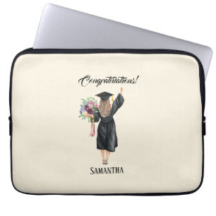 Housse Pour Ordinateur Portable Graduation personnalisée de l'aquarelle (8)