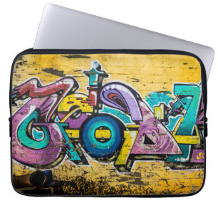 Housse Pour Ordinateur Portable Graffiti, Grundarfjordur, Islande