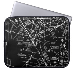 Housse Pour Ordinateur Portable Graphique aéronautique