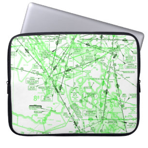 Housse Pour Ordinateur Portable Graphique aéronautique