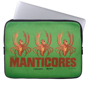 Housse Pour Ordinateur Portable Graphique Vintage de Baby Manticores