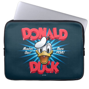 Housse Pour Ordinateur Portable Graphisme Rétro Hérité de Donald Duck