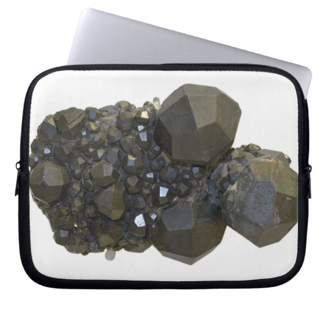 Housse Pour Ordinateur Portable Grenat en forme naturelle (Devant)