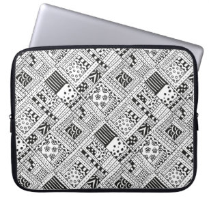 Housse Pour Ordinateur Portable Griffonnage indien de motif