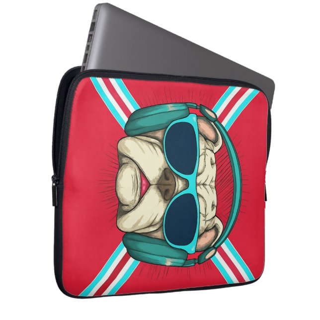 Housse Pour Ordinateur Portable Groove Pup (Devant droit)