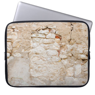 Housse Pour Ordinateur Portable Gros plan de la texture de vieilles pierres wallab