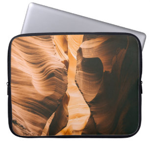 Housse Pour Ordinateur Portable Grotte Brown sous ciel clair