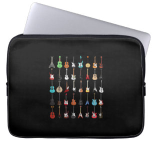 Housse Pour Ordinateur Portable Guitariste Guitare instrument de musique Rock et R