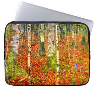 Housse Pour Ordinateur Portable Gustav Klimt Birch Trees