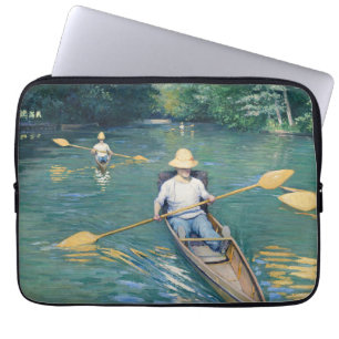 Housse Pour Ordinateur Portable Gustave Caillebotte - Skiffs on the Yerres