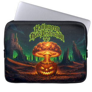 Housse Pour Ordinateur Portable Halloween de destruction massive Citrouille radioa