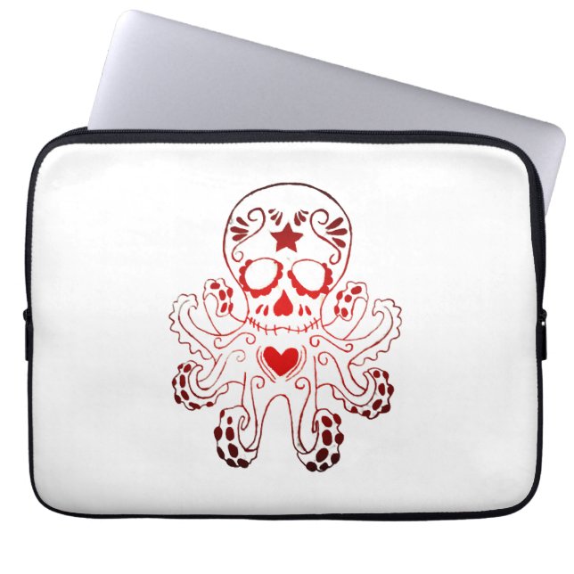Housse Pour Ordinateur Portable Halloween Octo (Devant)