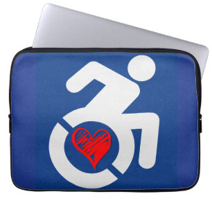 Housse Pour Ordinateur Portable Handicapé d'amour