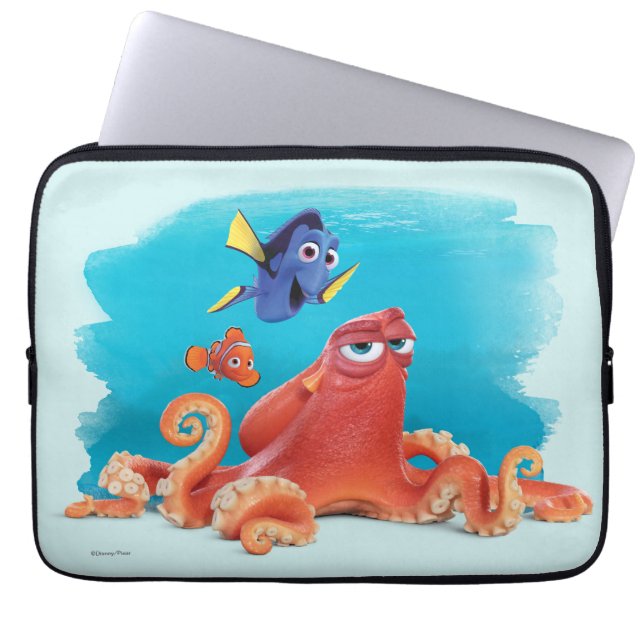 Housse Pour Ordinateur Portable Hank, Dory et Nemo (Devant)