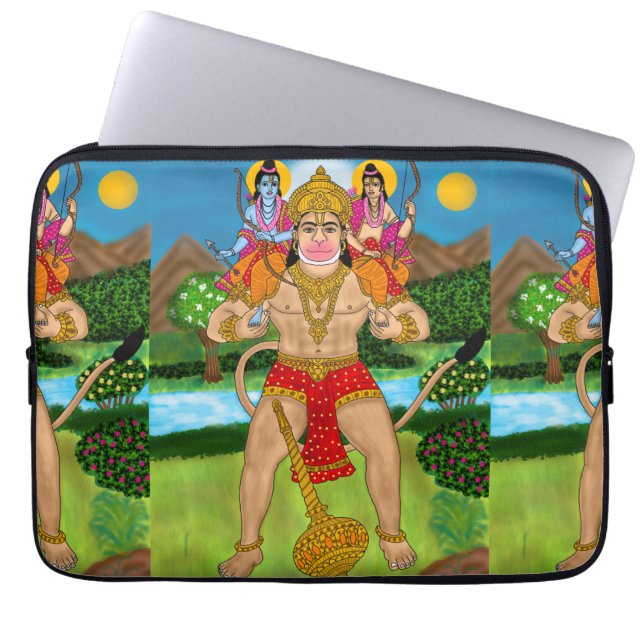 Housse Pour Ordinateur Portable Hanuman Laptop Case (Devant)