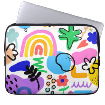 Happy and colorful abstract designs