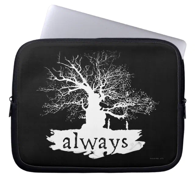 Housse Pour Ordinateur Portable Harry Potter Always Quote Silhouette