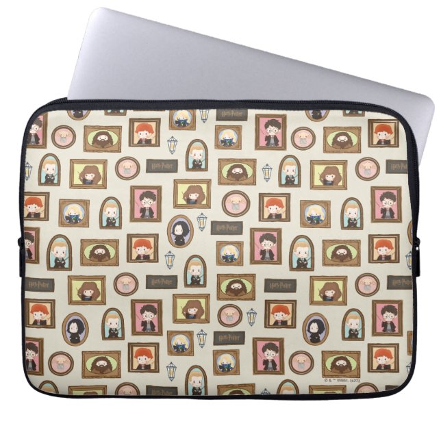 Housse Pour Ordinateur Portable HARRY POTTER™ Chibi Image Frame Motif (Devant)