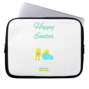 Housse Pour Ordinateur Portable Hatchlings de Pâques Neoprène Manche Ordinateur Po