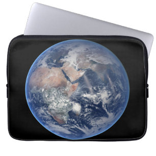 Housse Pour Ordinateur Portable Hémisphère Est Sur La Planète Terre.