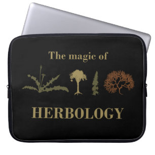 Housse Pour Ordinateur Portable herbologie