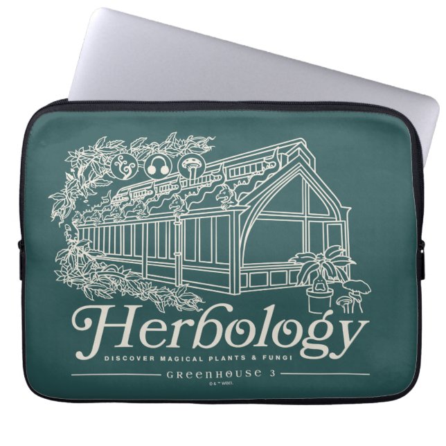 Housse Pour Ordinateur Portable Herbologie HOGWARTS™ (Devant)