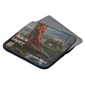 Housse Pour Ordinateur Portable Héritage d'Acacia™ :  Pluie africaine | Choc du sy