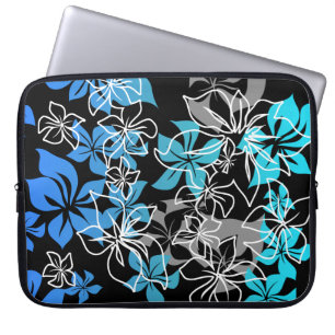Housse Pour Ordinateur Portable Hibiscus Hawaïen Neoprène en danse