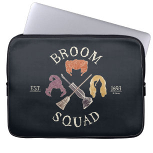 Housse Pour Ordinateur Portable Hocus Pocus Broom Squad Est. 1693