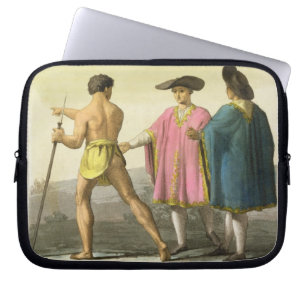 Housse Pour Ordinateur Portable Hommes utilisant les ponchos cérémonieux à