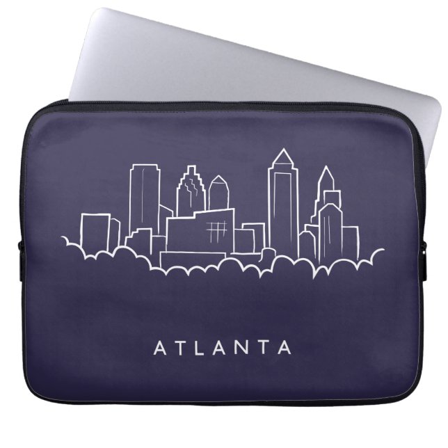 Housse Pour Ordinateur Portable Horizon d'Atlanta (Devant)