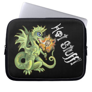 Housse Pour Ordinateur Portable Hot Stups! lil marshmellow dragon torréfié