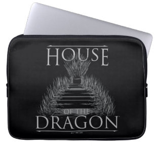Housse Pour Ordinateur Portable HOUSE of the Dragon   Iron Throne Graphic