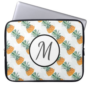 Housse Pour Ordinateur Portable Housse d'ordinateur portable à monogramme motif an