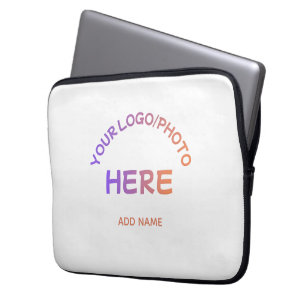 Housse Pour Ordinateur Portable Housse d'ordinateur portable avec texte de logo d'