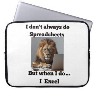 Housse Pour Ordinateur Portable Housse d'ordinateur portable Lion tableur de burea