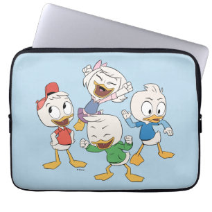 Housse Pour Ordinateur Portable Huey, Dewey, Louie et Webby