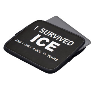 Housse Pour Ordinateur Portable I Survived ICE