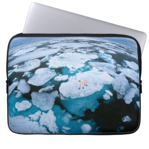 Housse Pour Ordinateur Portable Ice & Snow Polar Bear, Arctic Ocean, Svalbard