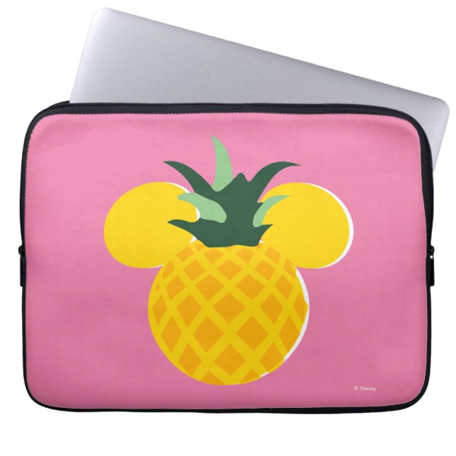 Housse Pour Ordinateur Portable Icône d'ananas Mickey Mouse (Devant)