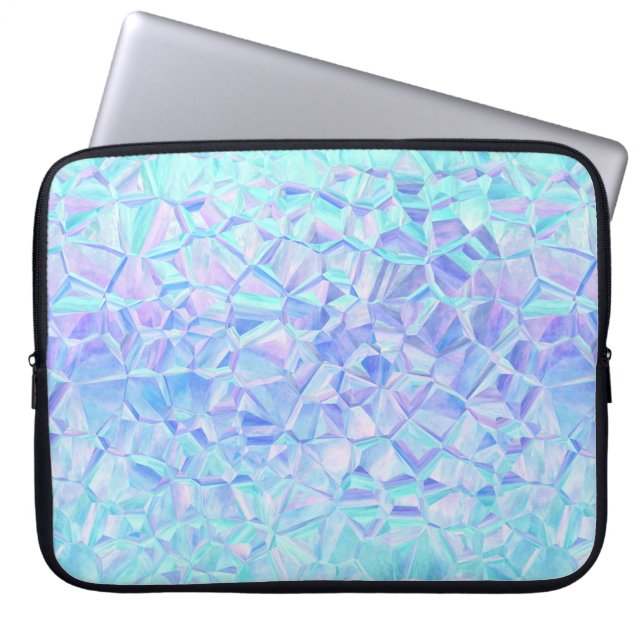 Housse Pour Ordinateur Portable icy iridescence : (Devant)