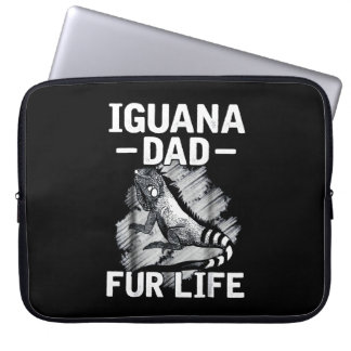 Housse Pour Ordinateur Portable Iguana papa fourrure vie