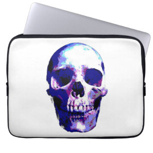 Housse Pour Ordinateur Portable Illustration d'art Pop Skull