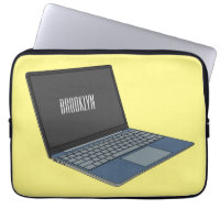 Illustration de dessin sur ordinateur portable