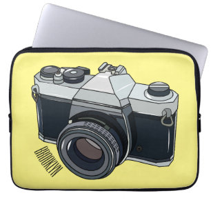 Housse Pour Ordinateur Portable Illustration de la caméra